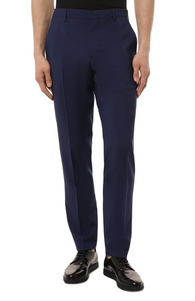 Шерстяные брюки PRADA, арт. UP0073-D39-F073A-201, фото 3