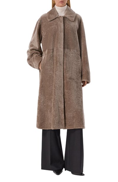 Двусторонняя дубленка MANZONI24, арт. 25M1115-S23N, фото 3