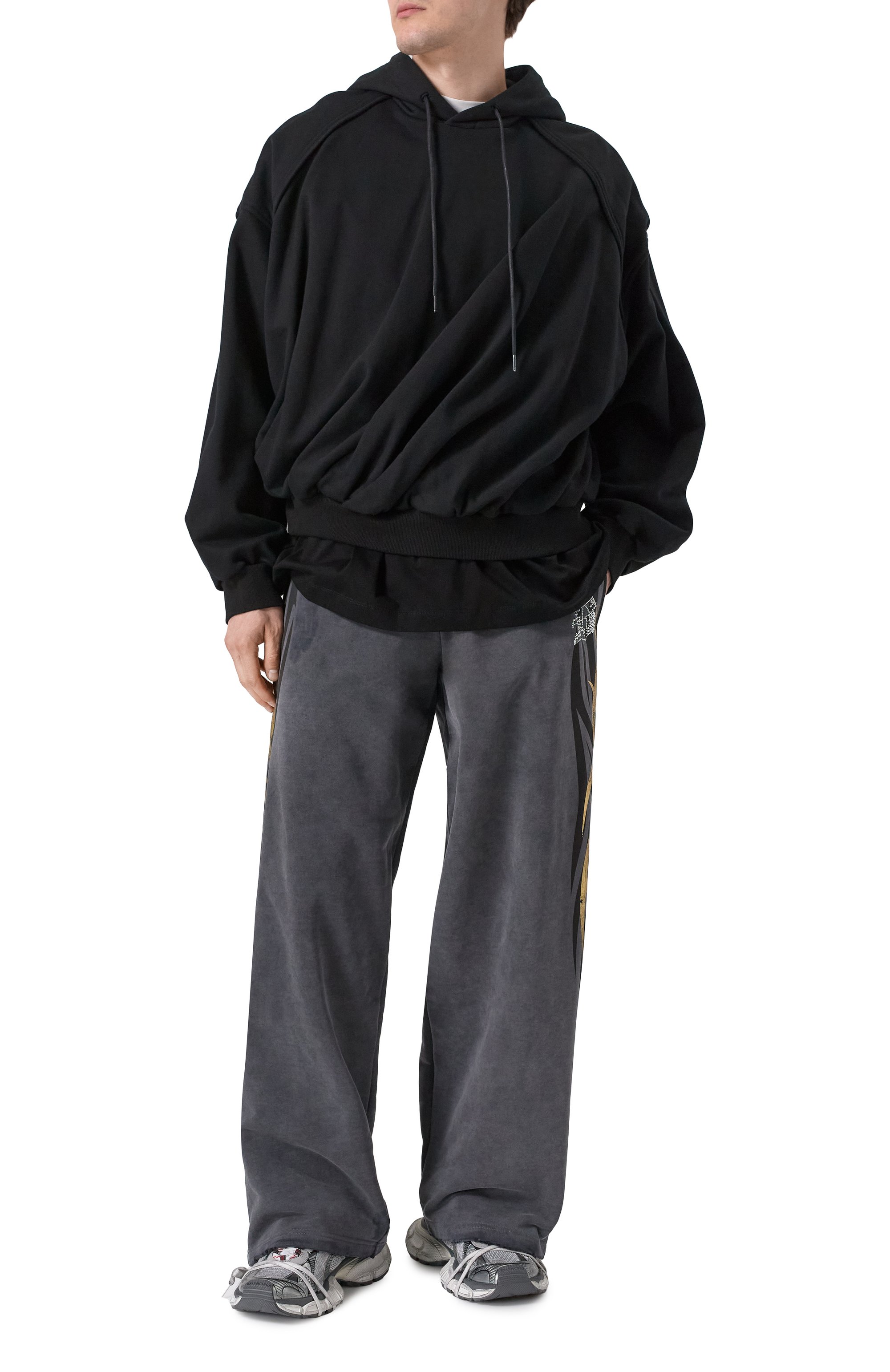 Хлопковые брюки BALENCIAGA, арт. 803266/TRVR6, фото 2