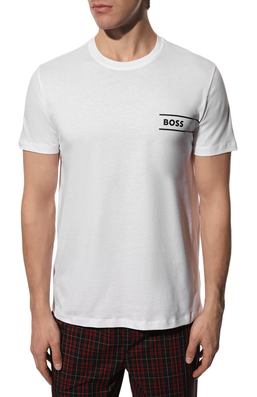 Хлопковая футболка BOSS, арт. 50483644, фото 3