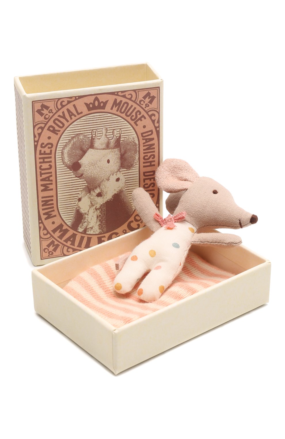 Игрушка новорожденная мышка MAILEG, арт. 16-1712-01, фото 1