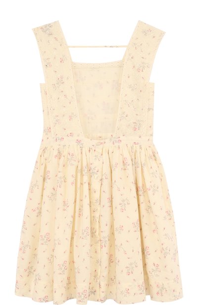 Хлопковый сарафан на широких бретельках с открытой спиной LES COYOTES DE PARIS, арт. 330107, фото 2