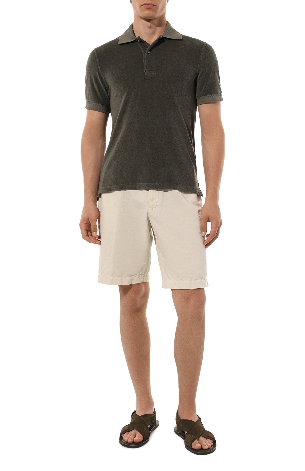 Хлопковое поло TOM FORD, арт. JMC010/JPS003, фото 2