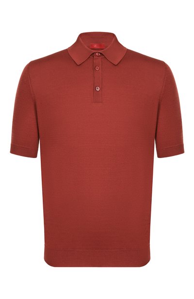 Мужская поло из хлопка и шелка MVST, арт. M26.CSM.K424/C0TT0N/SILK