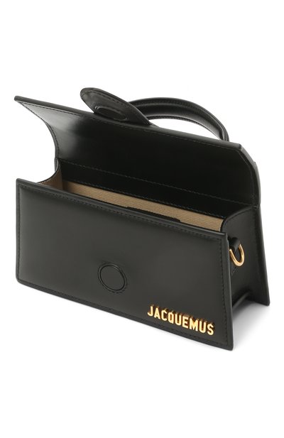 Сумка le bambino JACQUEMUS черного цвета по цене 77250 руб., арт. 211BA07/300990, фото 4 Сумка le bambino JACQUEMUS, арт. 211BA07/300990, фото 4