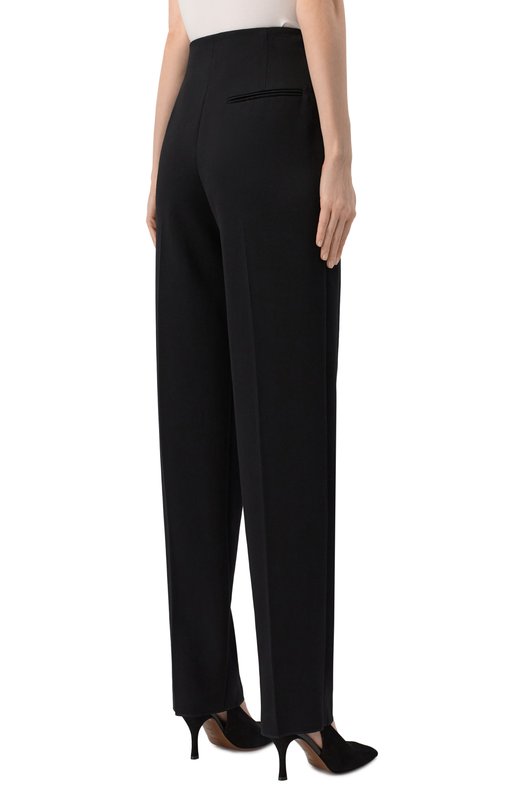 Шерстяные брюки Giorgio Armani GW001569/TE10936 Чёрный  GW001569/TE10936 Фото 4