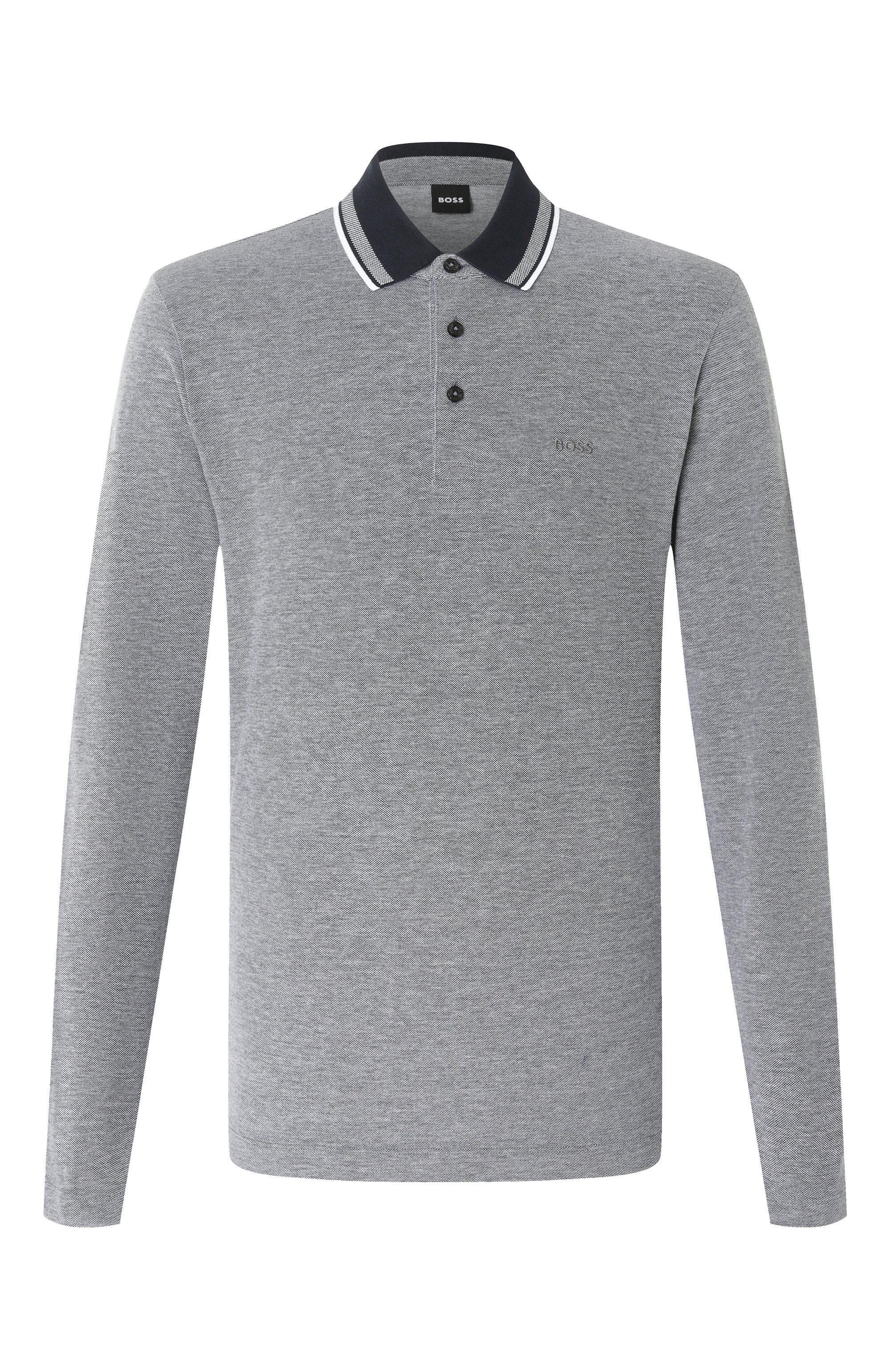 Хлопковое поло BOSS, арт. 50531352, фото 1