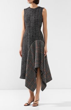 Платье из смеси шерсти и шелка OSCAR DE LA RENTA, арт. 19FN228HGT, фото 1