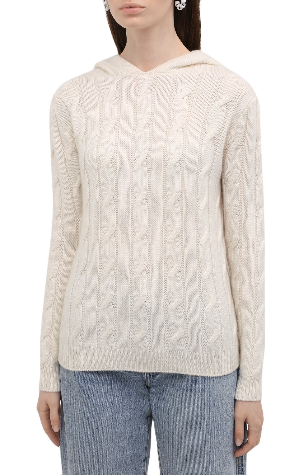 Кашемировое худи RALPH LAUREN кремового цвета по цене 186500 руб., арт. 290815989, фото 3 Кашемировое худи RALPH LAUREN, арт. 290815989, фото 3