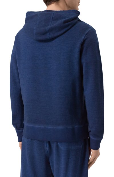 Худи изо льна и хлопка 120% LINO, арт. 33ALIM79IB/G461/S01, фото 4