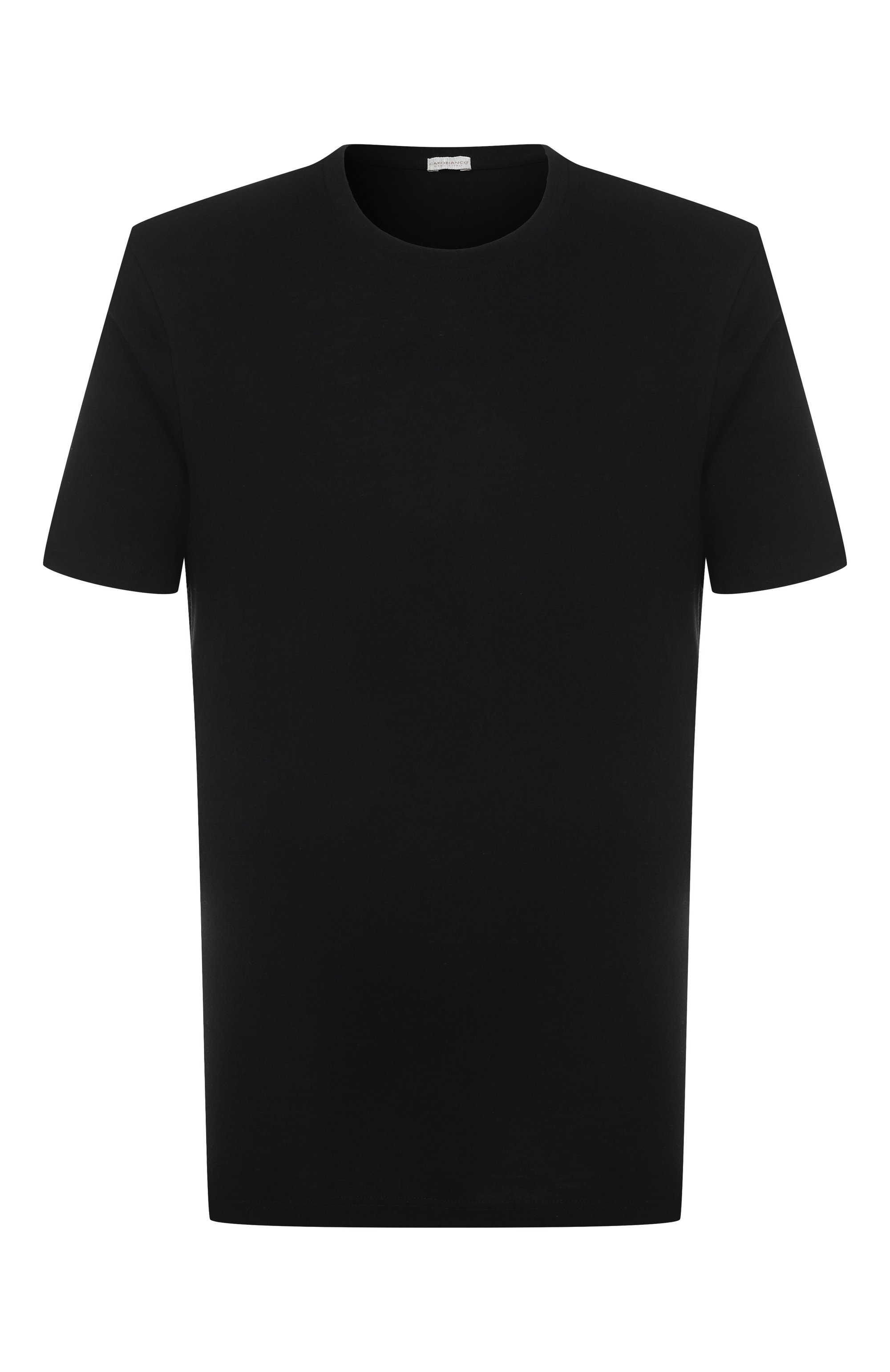 Футболка из хлопка и кашемира CAPOBIANCO, арт. 19M660.WS00., фото 1