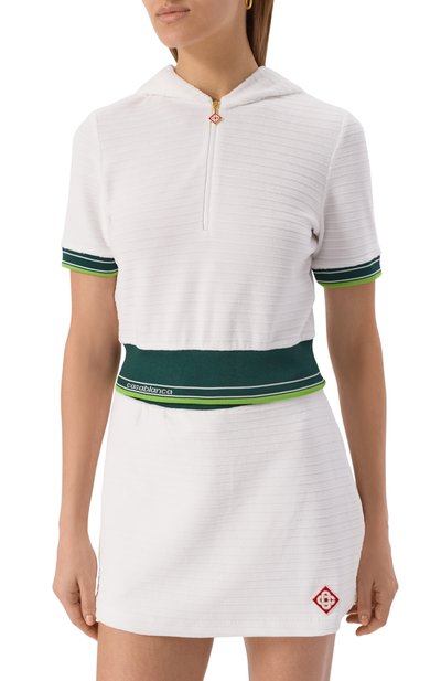 Хлопковое худи CASABLANCA, арт. WS25-JTP-354-01, фото 3