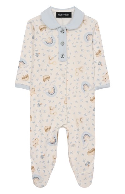 Хлопковый комбинезон MONNALISA, арт. 22F200