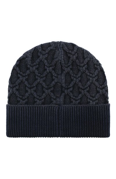 Шерстяная шапка фактурной вязки MONCLER, арт. D2-091-99213-00-969AW, фото 2