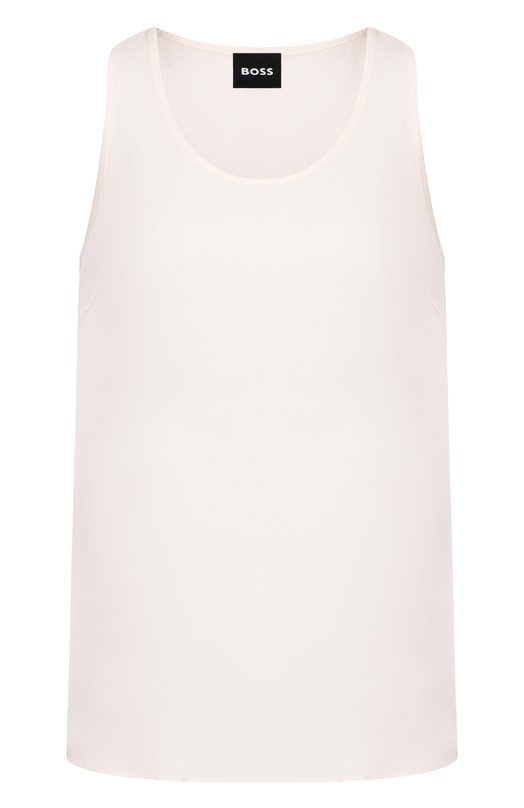 Шелковый топ BOSS 50557202 Белый 50557202
