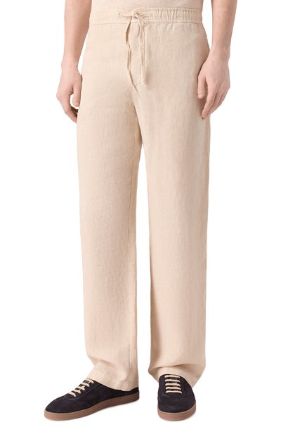 Льняные брюки 120% LINO, арт. 33ALIM29PT/0253/S00, фото 3