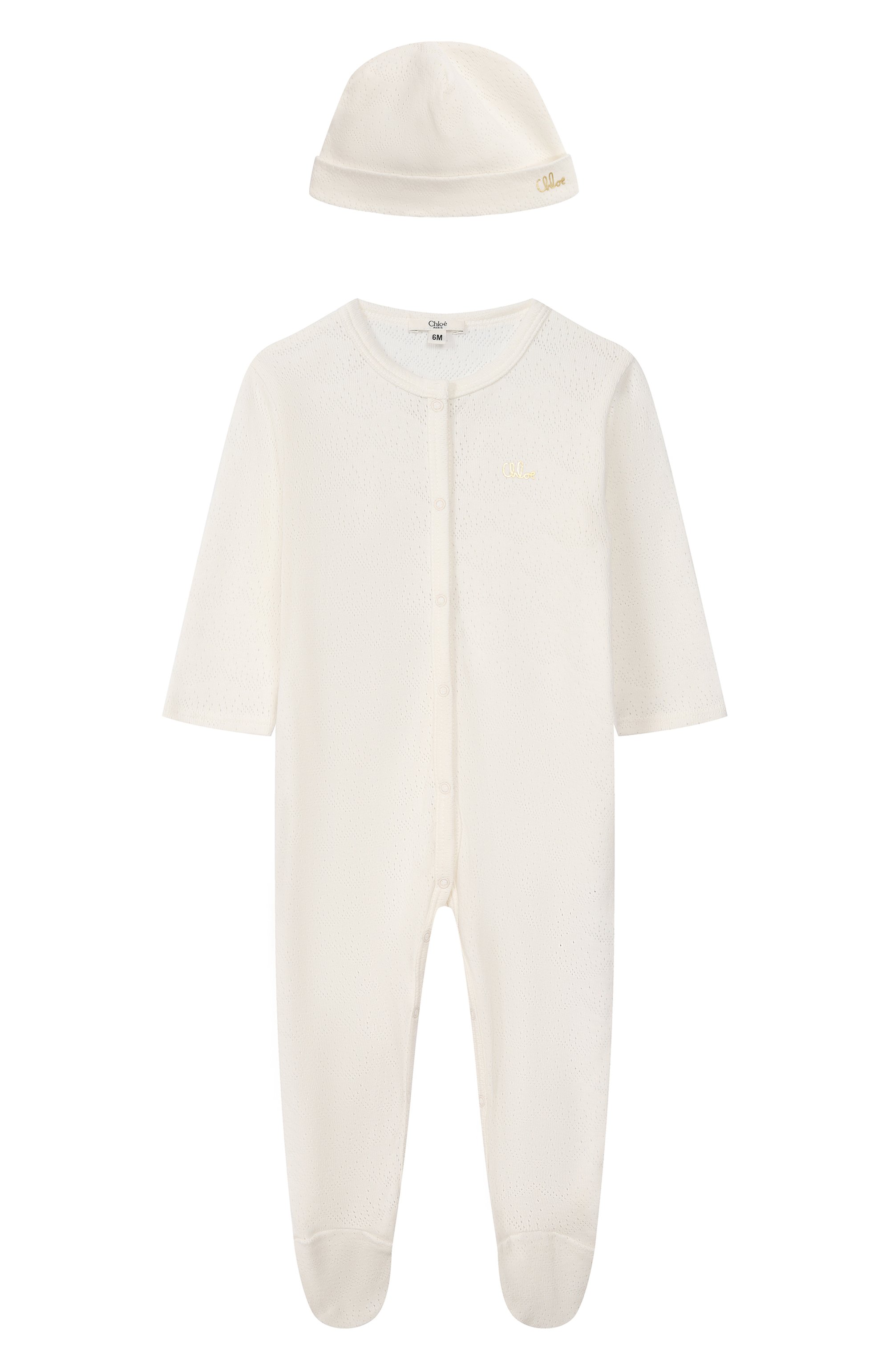 Комплект из комбинезона и шапки CHLOÉ, арт. C20927, фото 1