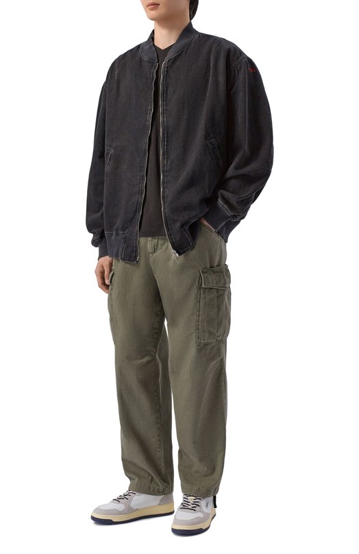 Хлопковые брюки-карго White Sand 26SU69/63 Хаки  26SU69/63 Фото 2