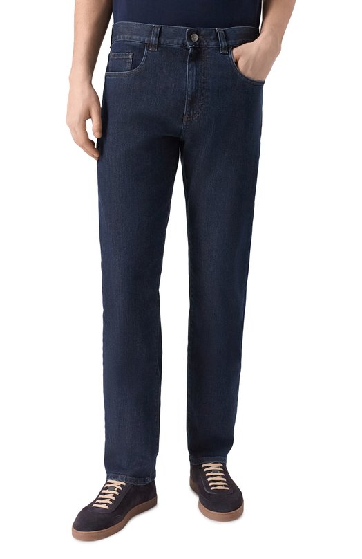 Джинсы Canali 91719/PD00018 Синий  91719/PD00018 Фото 3