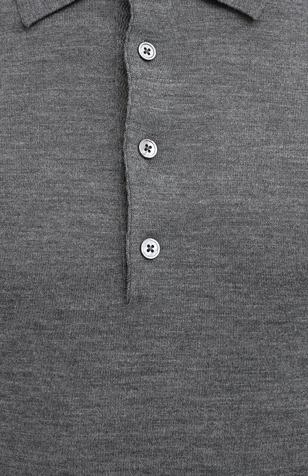 Шерстяное поло TOM FORD серого цвета по цене 99500 руб., арт. BVM94/TFK132, фото 5 Шерстяное поло TOM FORD, арт. BVM94/TFK132, фото 5