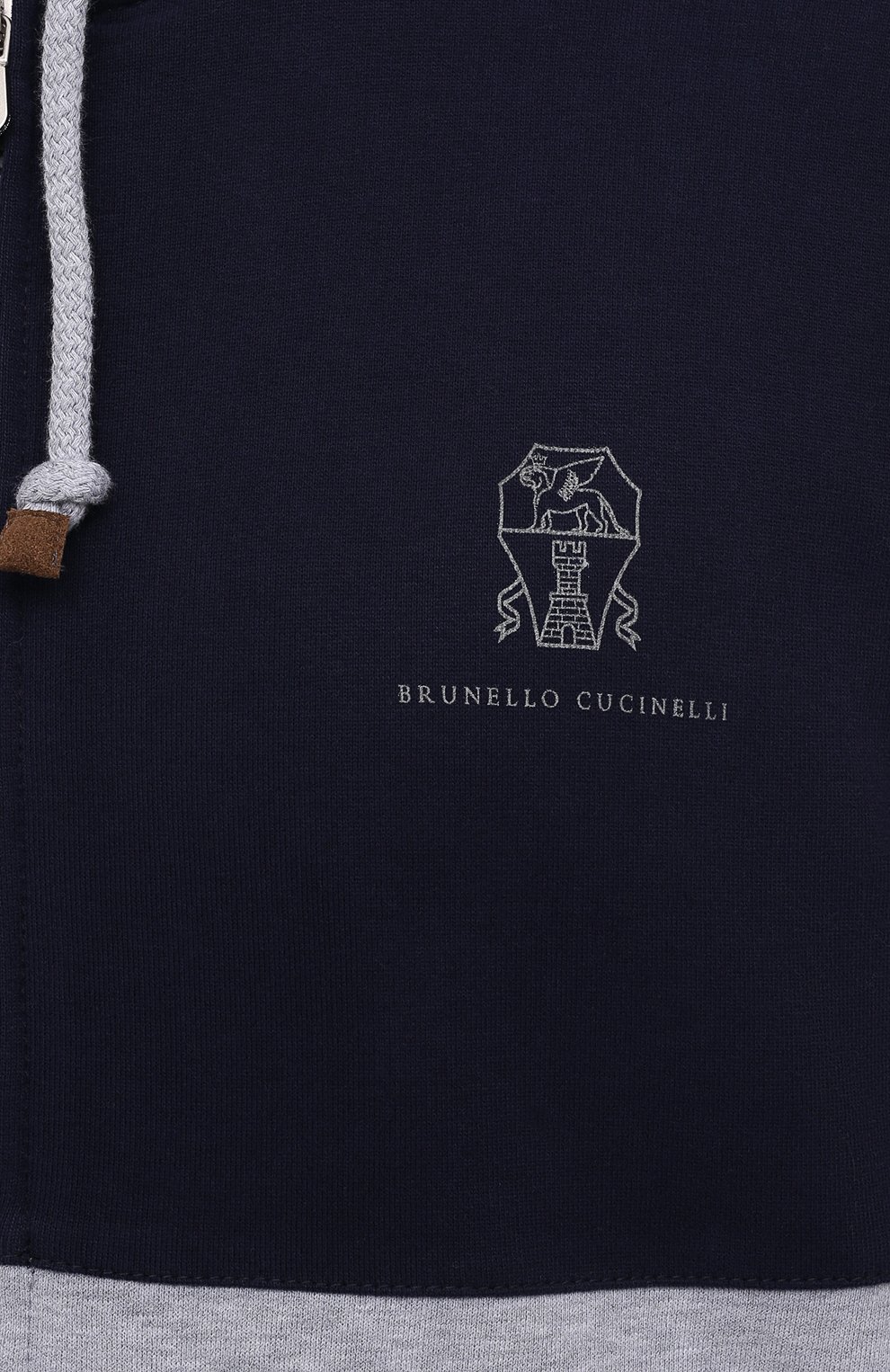 Хлопковая толстовка BRUNELLO CUCINELLI, арт. MTU149219G, фото 5