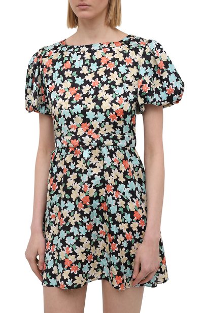 Шелковое платье SAINT LAURENT, арт. 647954/Y5C61, фото 3