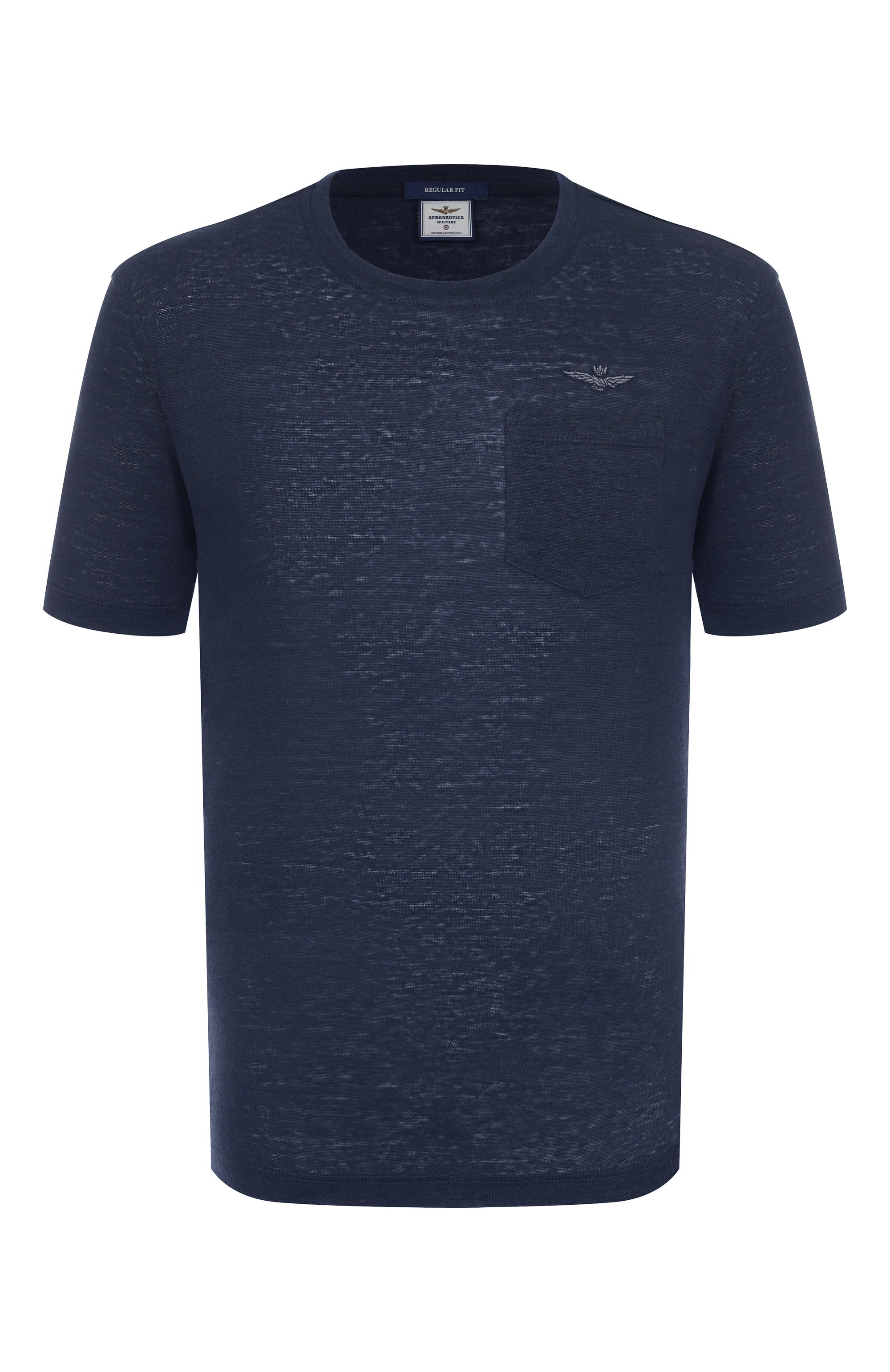 Льняная футболка AERONAUTICA MILITARE, арт. 251TS2402J679, фото 1