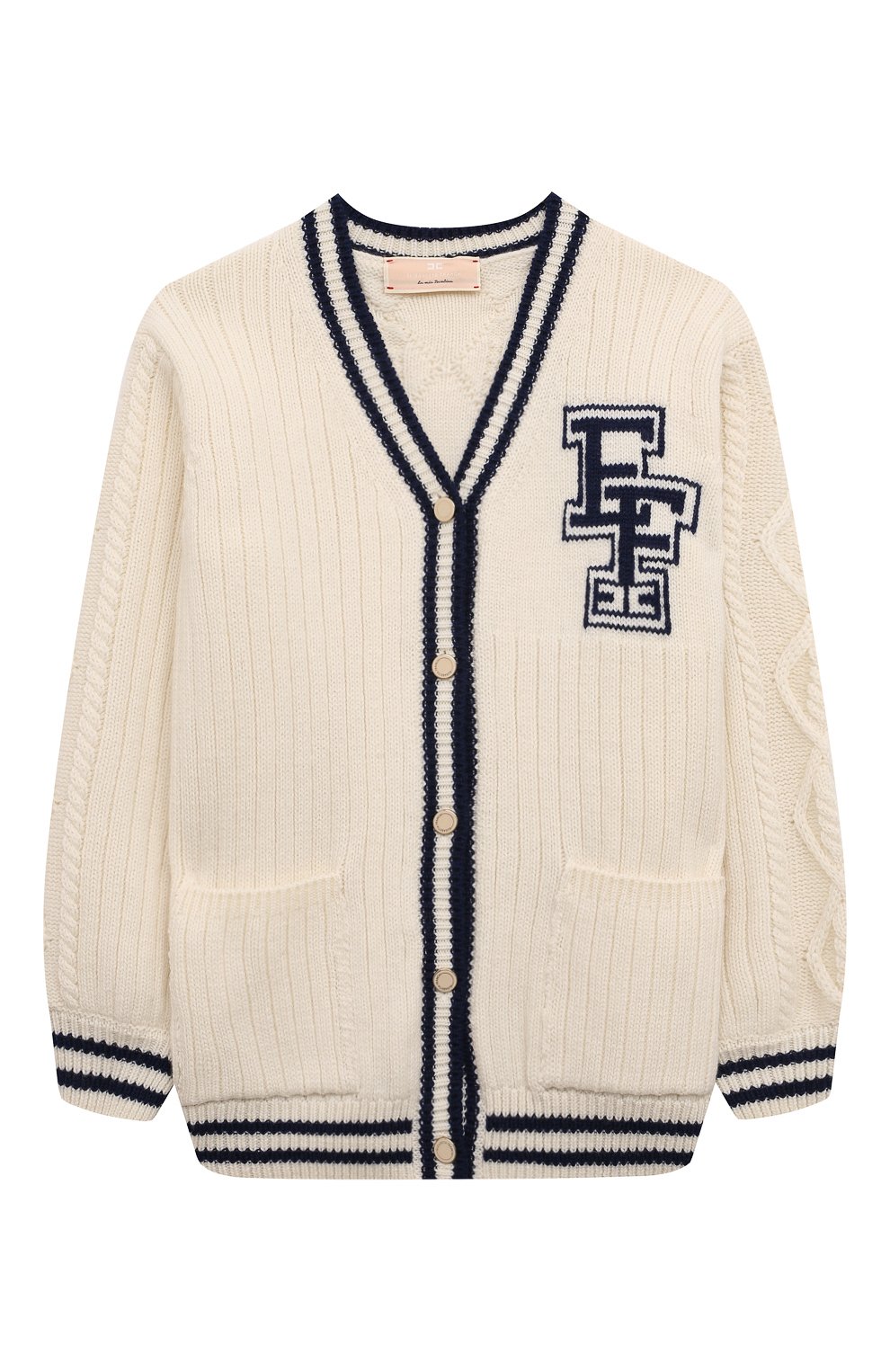Шерстяной кардиган ELISABETTA FRANCHI LA MIA BAMBINA, арт. EFMA142C/FL230/4A-8A, фото 1