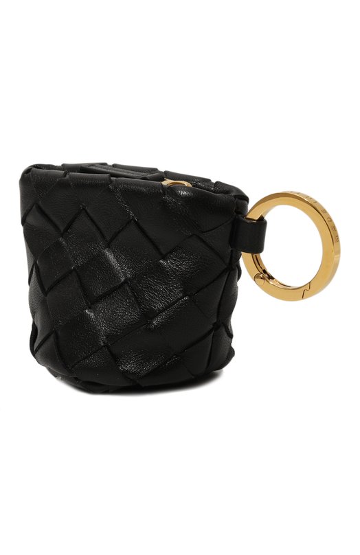 Кожаный футляр для монет Bottega Veneta 755465/VCPP1 Чёрный  755465/VCPP1 Фото 2