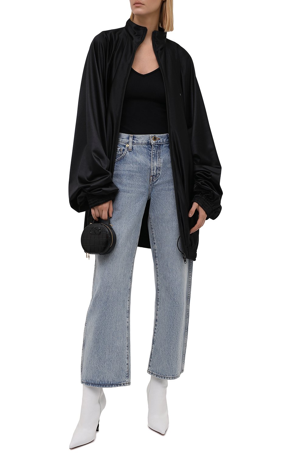 Куртка BALENCIAGA черного цвета по цене 109500 руб., арт. 659071/TJV20, фото 2 Куртка BALENCIAGA, арт. 659071/TJV20, фото 2