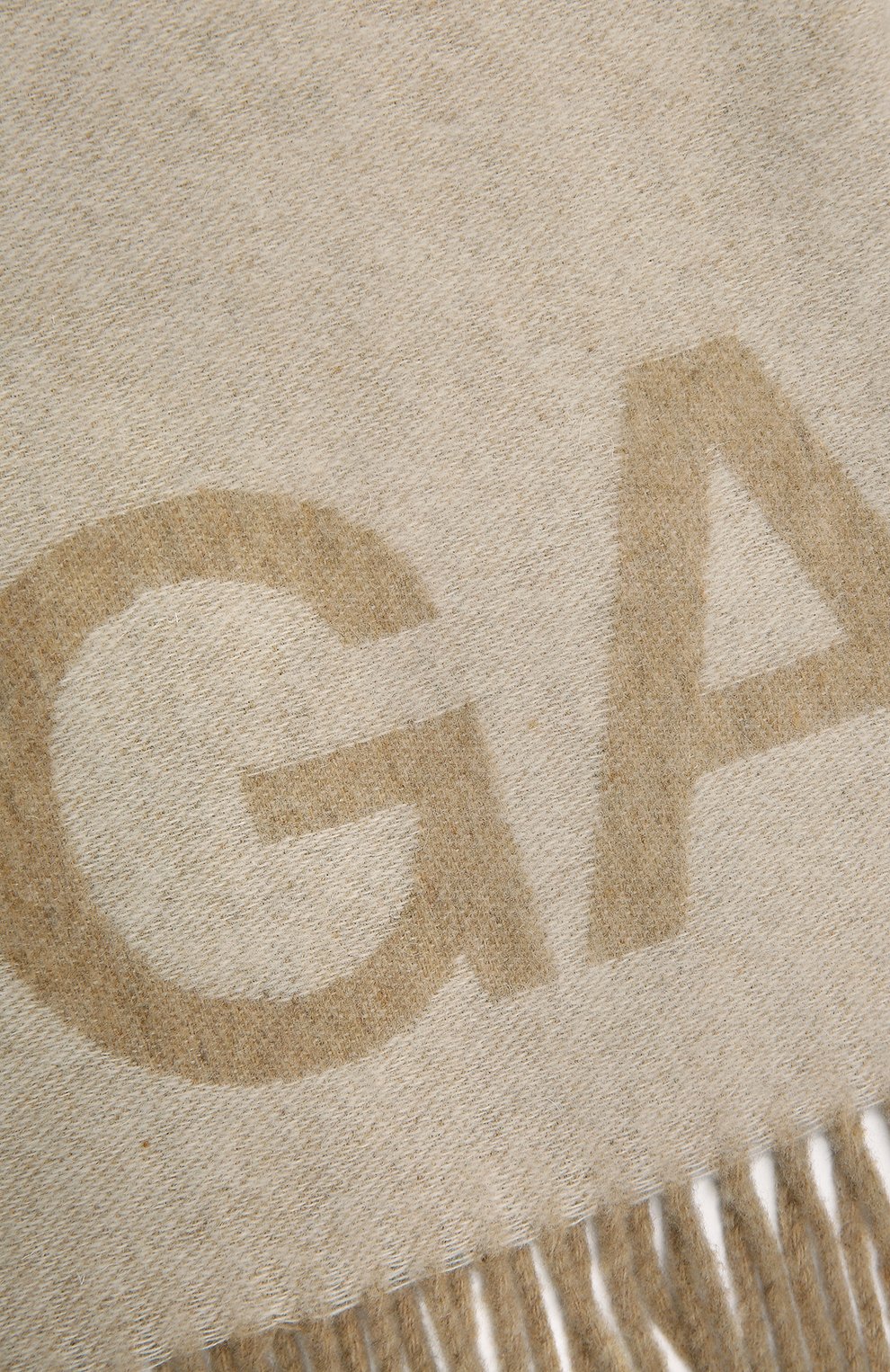 Шерстяной шарф GANNI, арт. A3909, фото 4