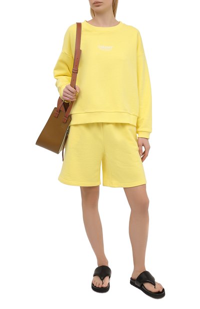Женский хлопковый костюм SEVEN LAB, арт. SWS21-D yellow