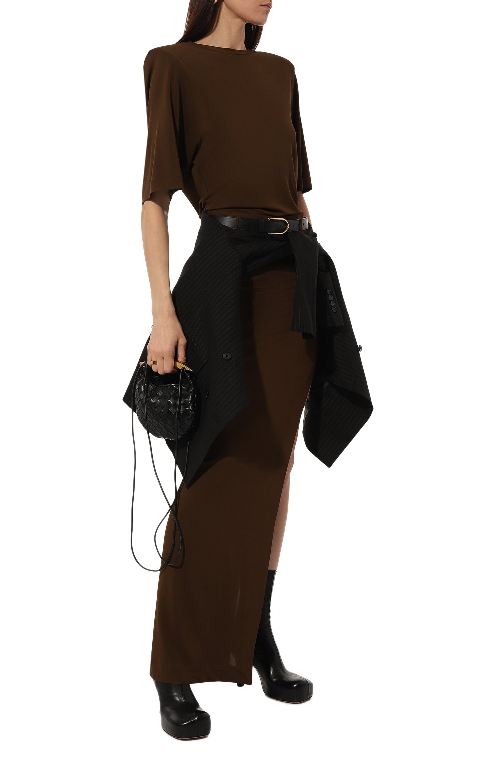 Кожаные ботильоны bv bold BOTTEGA VENETA, арт. 631934/VBP40, фото 2