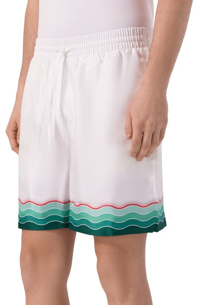 Шелковые шорты CASABLANCA, арт. MPF25-TR-012-03, фото 3