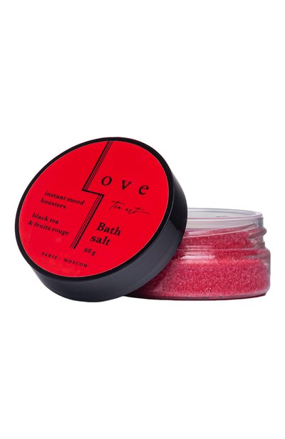 Женского соль для ванны черный чай и лесные ягоды (60g) LOVE TEA ART, арт. 4603805890317