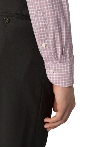 Хлопковая рубашка CANALI, арт. NCLX098/GR03304, фото 5