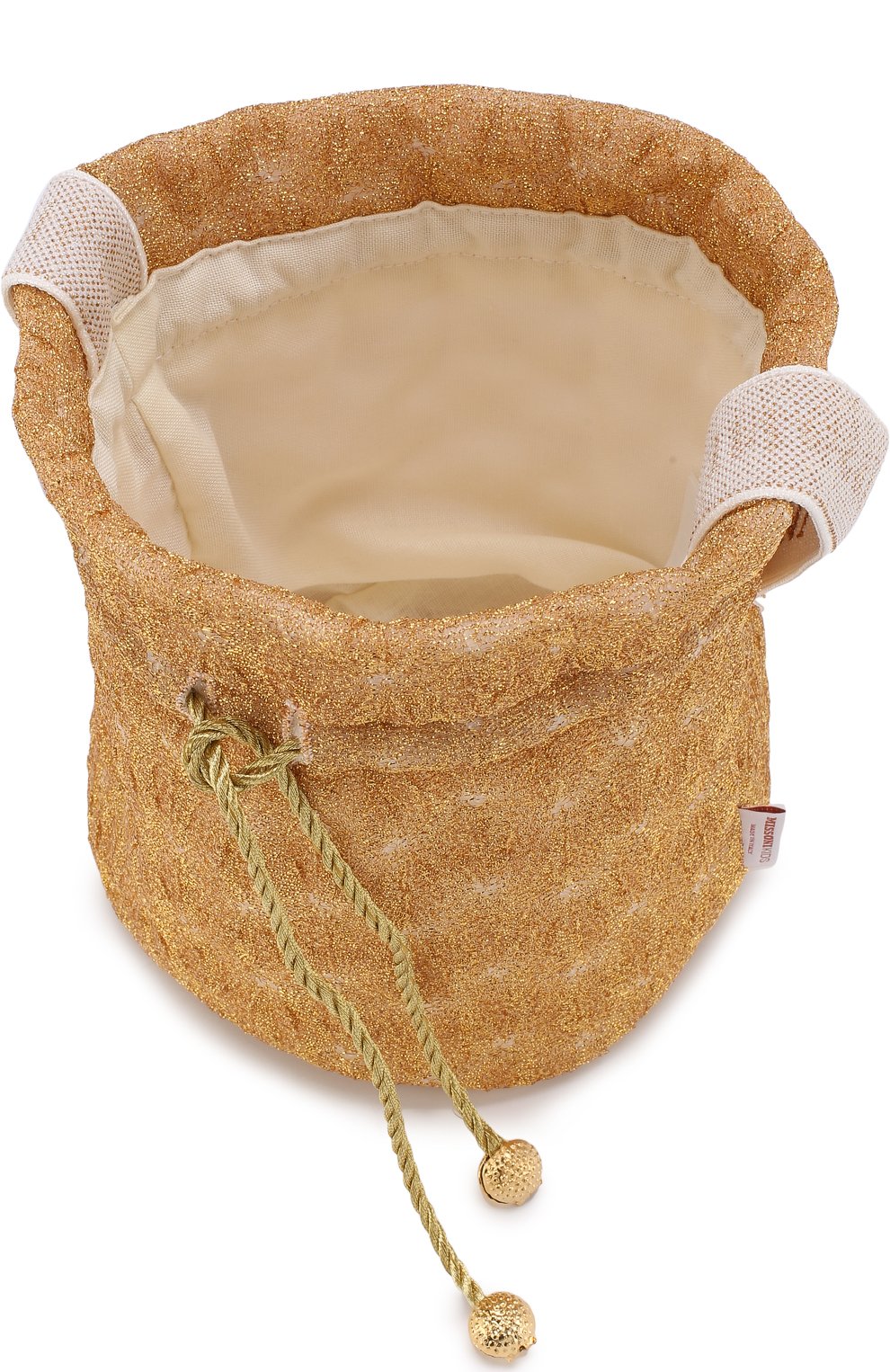 Сумка-кисет с металлизированной отделкой MISSONI, арт. E18.BA.219365, фото 3