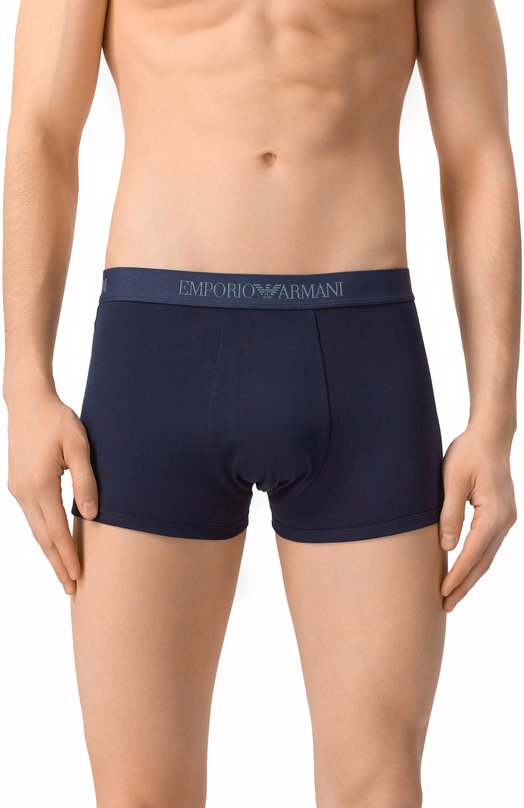 Комплект из трех боксеров Emporio Armani 111625/4F722 Синий  111625/4F722 Фото 4