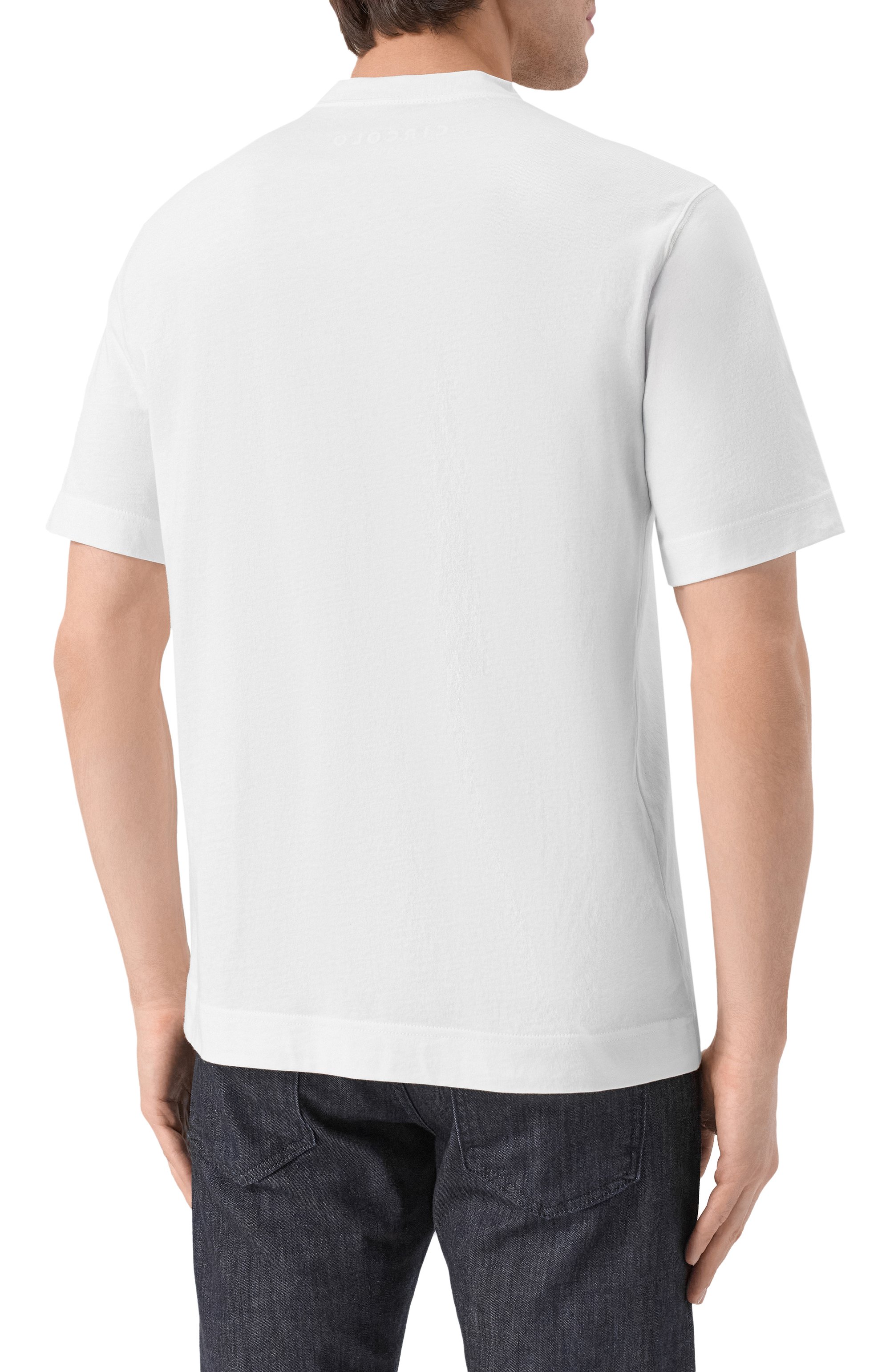 Хлопковая футболка CIRCOLO 1901, арт. CN4727, фото 4