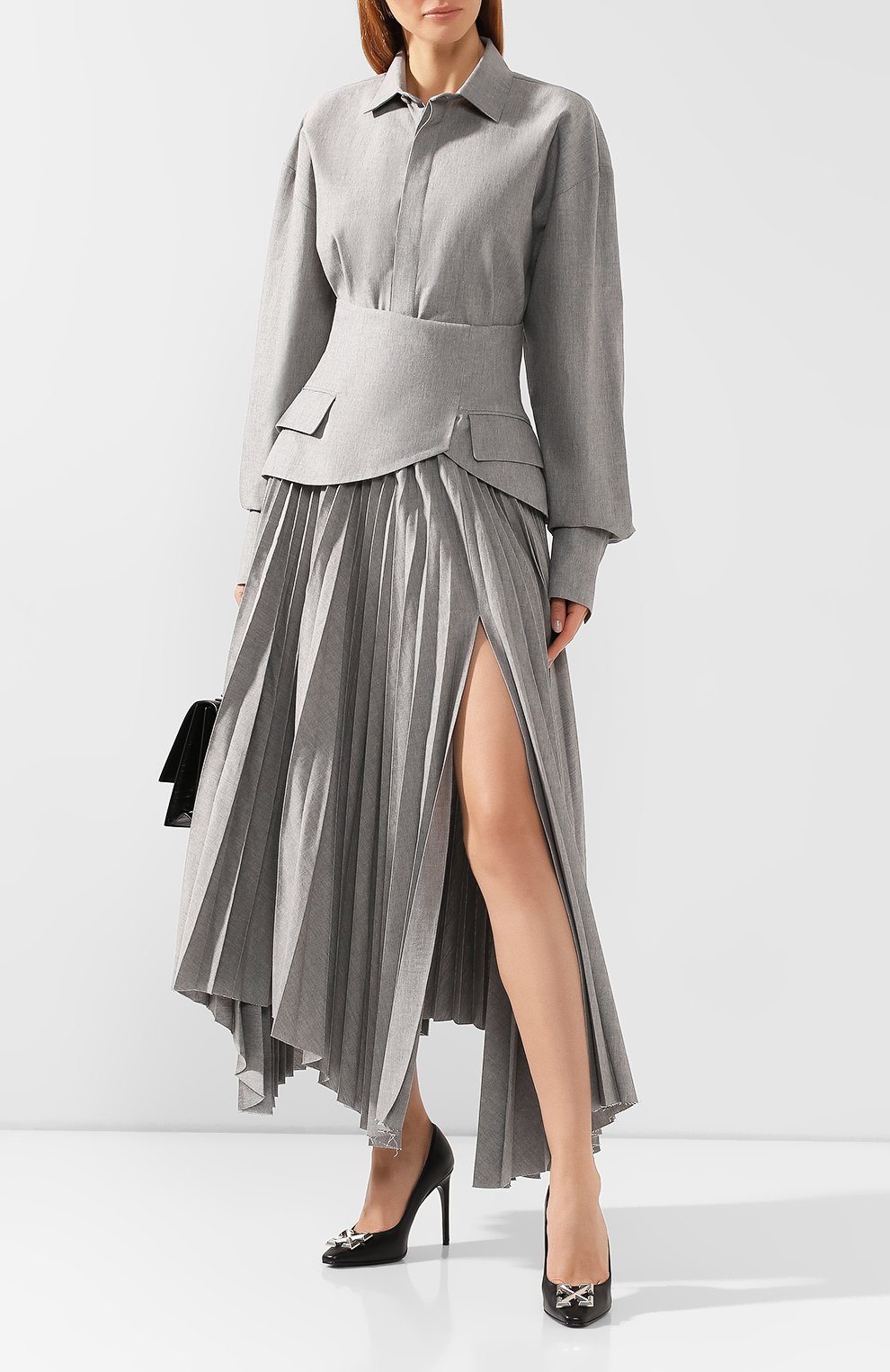 Хлопковая юбка A.W.A.K.E. MODE, арт. AW19.S11, фото 2