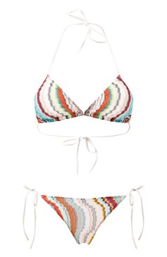 Женский раздельный купальник MISSONI разноцветного цвета, арт. MC22SP00/BR0100 | Фото 1 (Материал сплава: Проставлено; Нос: Не проставлено; Материал внешний: Вискоза; Женское Кросс-КТ: Раздельные купальники)