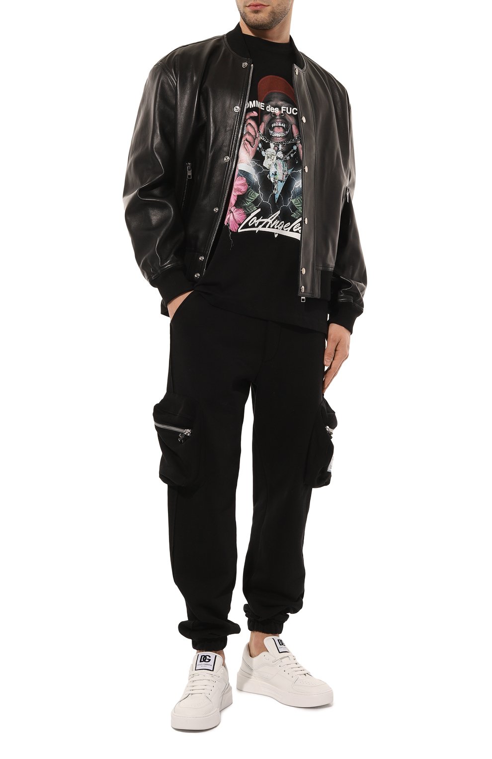 Хлопковые джоггеры COMME DES FUCKDOWN, арт. CDFU2130, фото 2