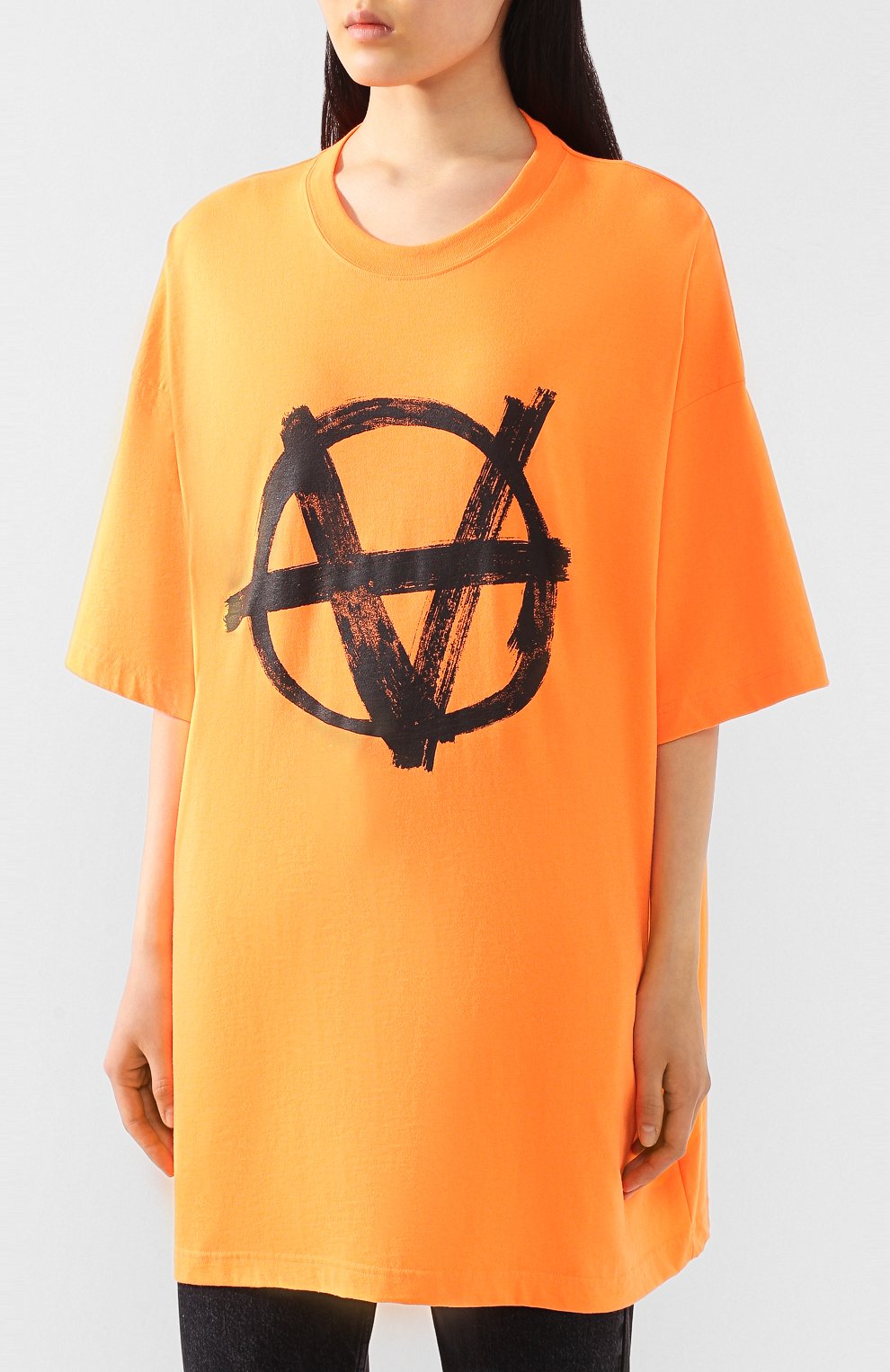 Футболка VETEMENTS, арт. SS20TR297 1621/W/0RANGE/BLACK, фото 3