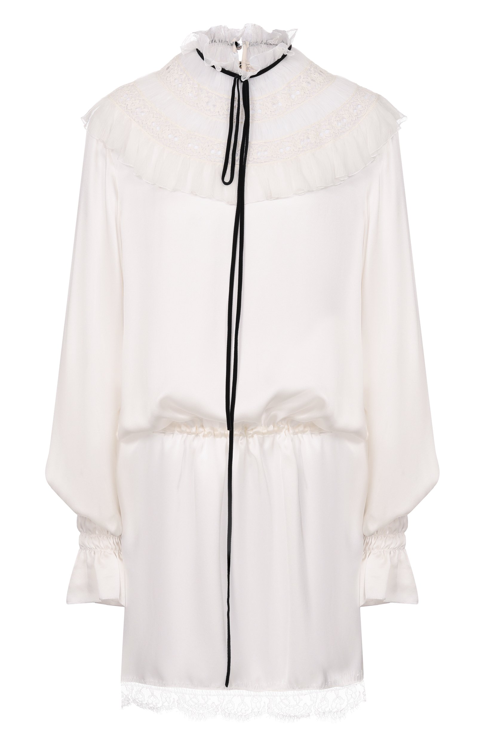 Атласное платье ANN DEMEULEMEESTER, арт. B0014415/FA134, фото 1