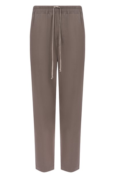 Мужские хлопковые брюки RICK OWENS, арт. RU01E5390/P