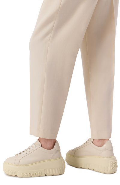 Женские кожаные кеды nexus CASADEI, арт. 2X894U0701/SALEN