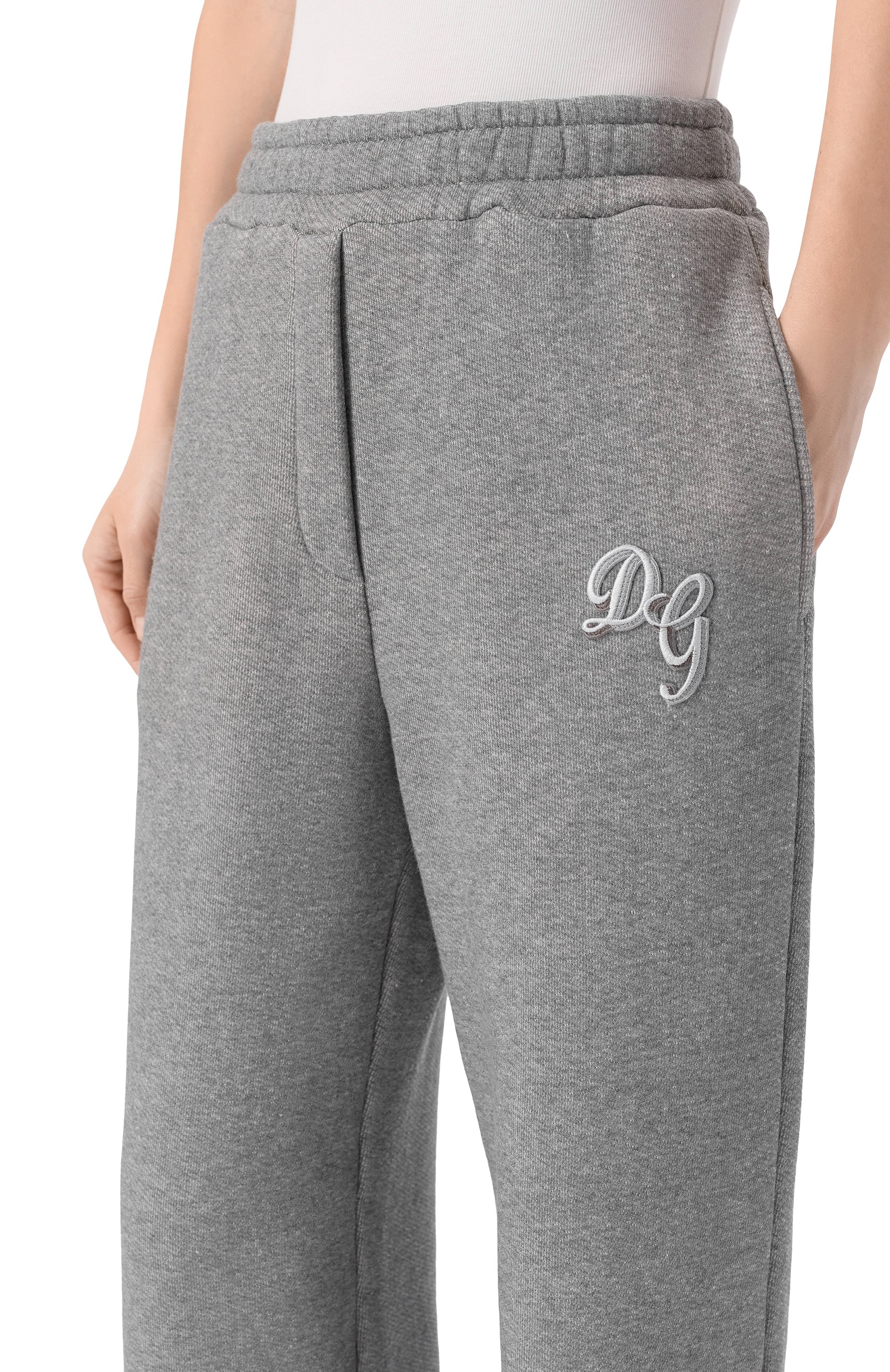 Хлопковые брюки DOLCE & GABBANA, арт. FTC91Z/GDDME, фото 5