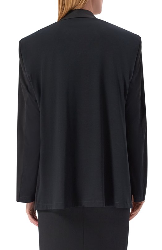 Шерстяной жакет Balenciaga 838848/TJT35 Чёрный  838848/TJT35 Фото 4
