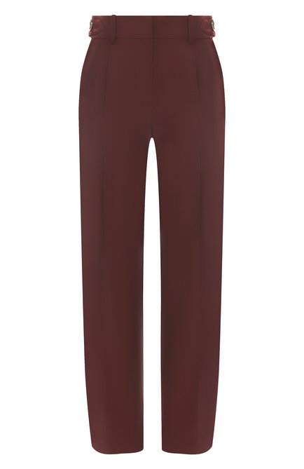 Женские брюки из шерсти и хлопка BRUNELLO CUCINELLI, арт. MA033P9039