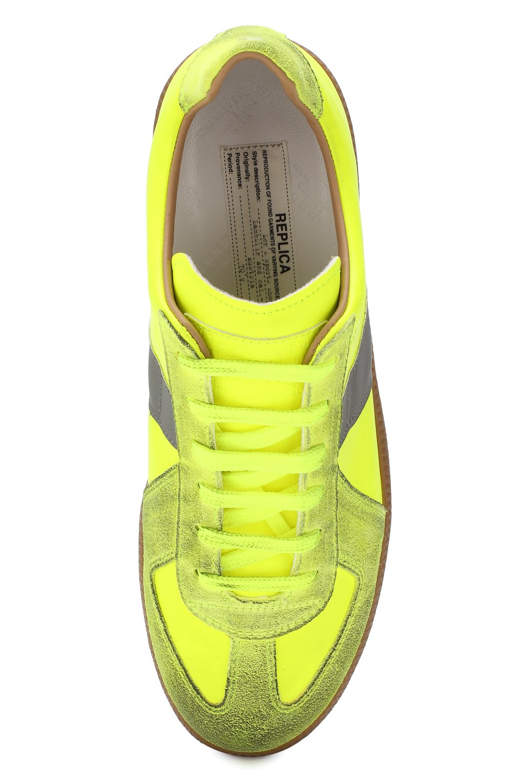 Кожаные кеды MAISON MARGIELA, арт. S57WS0236/P2272, фото 5